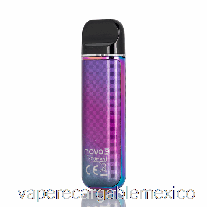 Vape Recargable Smok Novo 3 25w Pod System 7 Colores Fibra De Carbono